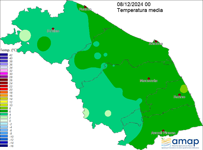 Temperatura media